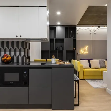 Loft#1 Brand New Luxury With A Spectacular View, Mayak Minsk